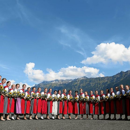 Ehrendamen Unspunnenfest 2019